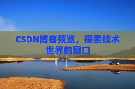 CSDN博客预览,探索技术世界的窗口
